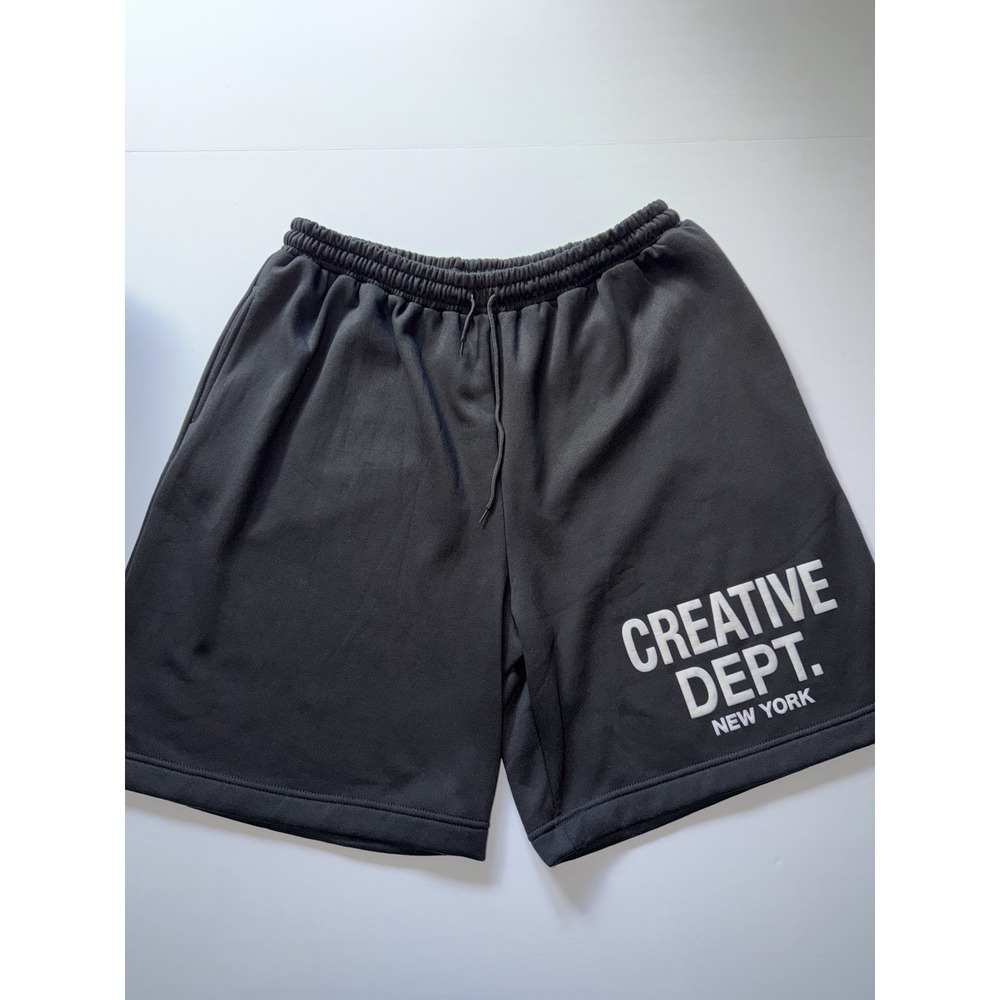 RGSTR Men 3XL Black Athletic Shorts Soft Sporty NY Elastic Drawstring Fleece NEW